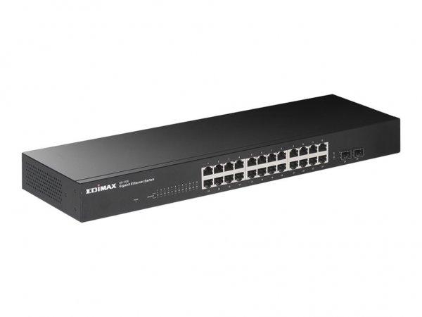 Edimax GS-1026 V3 - Non gestito - Gigabit Ethernet (10/100/1000) - Full duplex - Montaggio rack