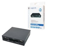 LogiLink CR0012 - Nero - 3.5" - 480 Mbit/s - USB 2.0