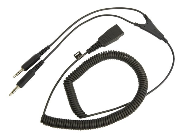 Jabra 8734-599 - Nero - Cavo - Audio / multimedia 2 m