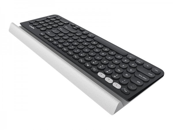 Logitech K780 - Full-size (100%) - Wireless - RF senza fili + Bluetooth - QWERTY - Bianco