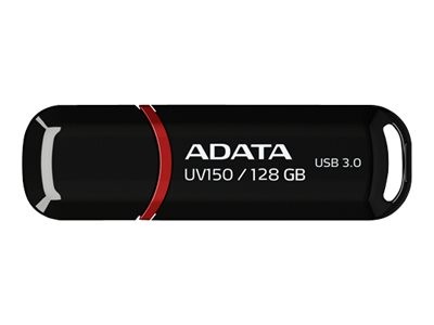 ADATA AUV150-128G-RBK - 128 GB - USB tipo A - 3.2 Gen 1 (3.1 Gen 1) - Cuffia - Nero