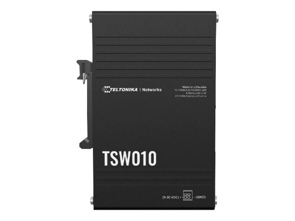 Teltonika TSW010 DIN Rain Switch 5 x - Fast Ethernet (10/100) - Supporto Power over Ethernet (PoE)