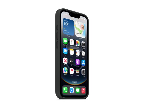 Apple iPhone 16e Silicone Case Black