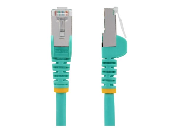 StarTech.com Cavo Ethernet CAT 6a - 7m - Acqua - Cavo di rete LAN Low Smoke Zero Halogen (LSZH) - 10