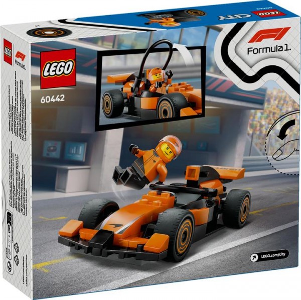LEGO 60442 City F1 Rennfahrer mit McLaren Rennauto