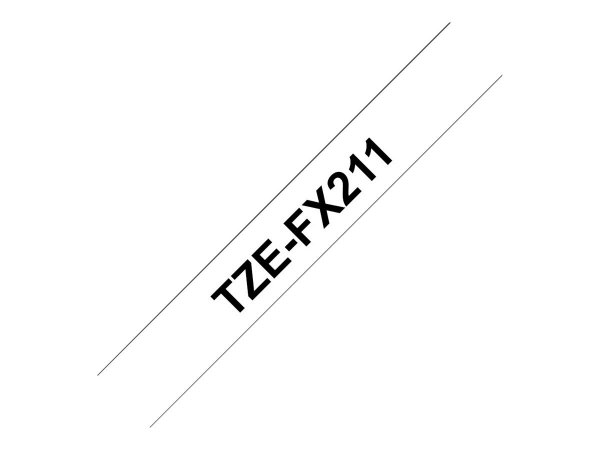 Brother TZE-FX211 - Nero su bianco - TZe - Nero - Trasferimento termico - Cina - 5 anno/i