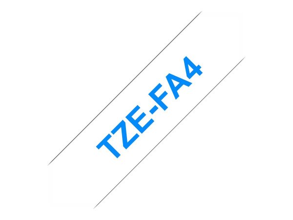 Brother TZE-FA4 - Blu su bianco - TZe - Nero - Trasferimento termico - Cina - 5 anno/i