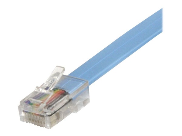 StarTech.com Cavo rollover/console Cisco 1,8 m - Ethernet RJ45 M/M - 1,8 m - RJ-45 - RJ-45 - Blu