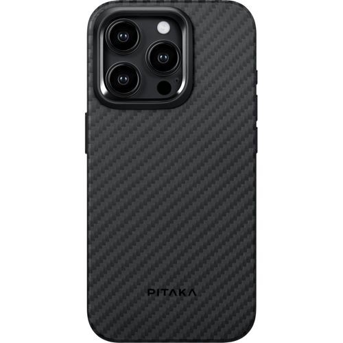 iPitaka MagEZ Case Pro 4 1500D for iP 15 Max Black/Grey Tw