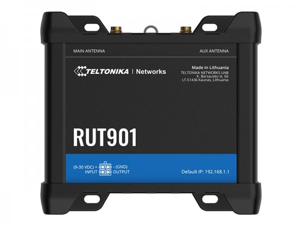 Teltonika RUT901 4G/LTE WiFi Dual SIM Router - Router - WLAN