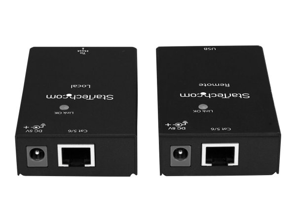 StarTech.com Extender USB 2.0 su cavo Cat5e/Cat6 (RJ45) - Fino a 50m - Kit adattatore per estensore