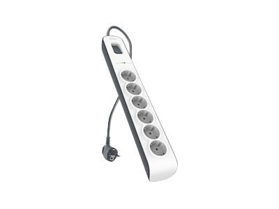Belkin 6-outlet Surge Protection Strip with Power Cord - Alimentazione/alimentazione