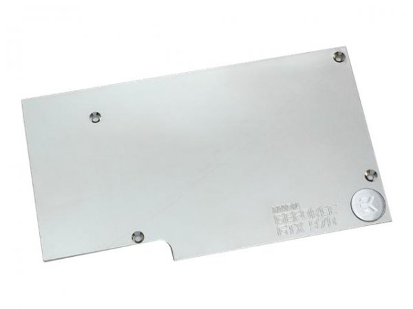 EK Water Blocks EK-FC970 GTX - Liquid cooling system backplate