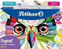 Pelikan Textmarker Signal farbig sortiert 16 St.