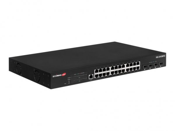 Edimax Switch 24x TGS-5428PLX 2.5GbE L2 Surveill.vlan PoE+ - Interruttore - 28-port