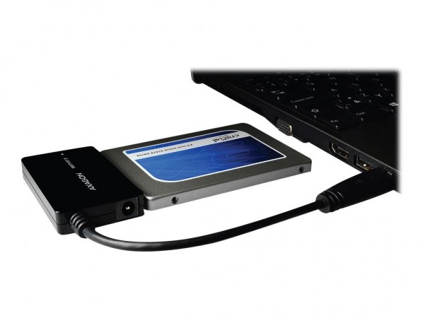 AXAGON ADSA-FP3 - USB tipo A - SATA - Maschio - Nero - PC / Notebook / Tablet - Cina