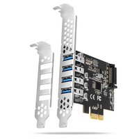 AXAGON PCEU-43RS PCIe Adapter 4x USB3. - Adattatore - Digitale/dati