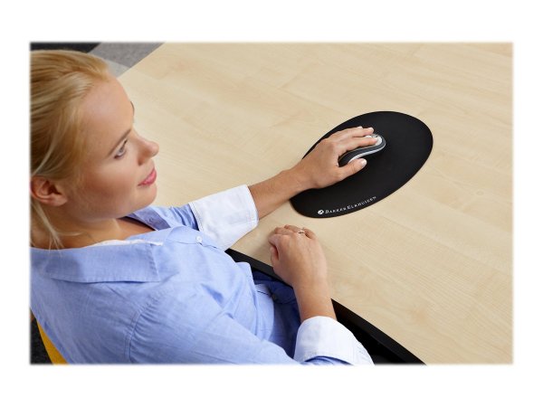Bakker The Egg Ergo - Nero - Monocromatico - Gomma - Tessile - Barra appoggiaferro antiscivolo