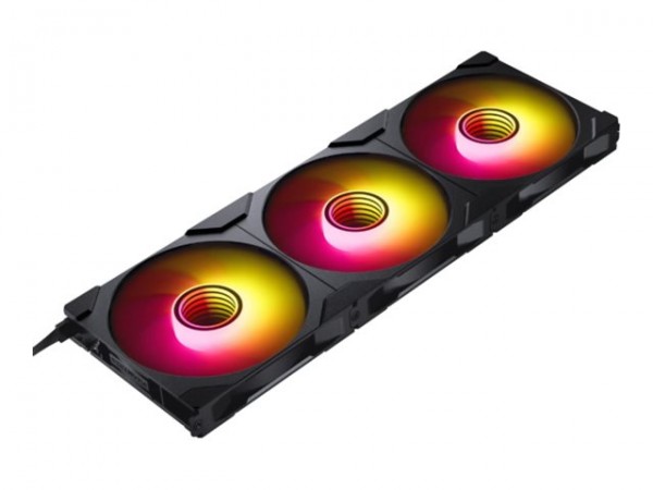 Phanteks M25 Gen2 PWM D-RGB Lüfter 3er-Pack - Reverse Blade 140mm schwarz