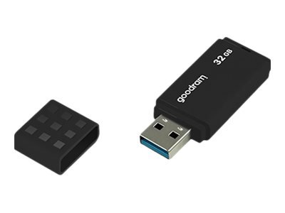 GoodRam UME3 - 32 GB - USB tipo A - 3.2 Gen 1 (3.1 Gen 1) - 60 MB/s - Cuffia - Nero