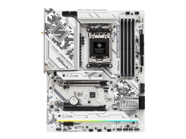 ASRock B650 Steel Legend WiFi Mainboard Am5 - Scheda madre - AMD Sockel AM5 (Ryzen Zen4)