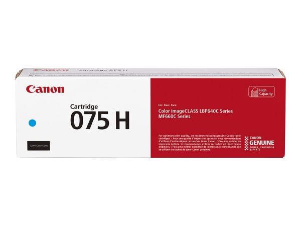 Canon Toner Cartridge 075 H C - Originale - Unità toner