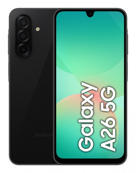 Samsung Galaxy A26 black SM-A266BZKCEUE - Cellulare - 256 GB