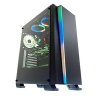 iBOX Wizard 4 Gaming PC Case ATX Form Factor Black Tempered Glass Panels - Torre - ATX