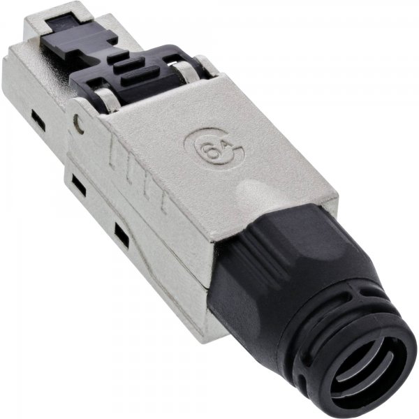 InLine Spina RJ45 Cat.6A 500MHz - montaggio rapido - schermata