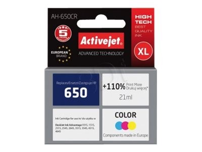 Activejet Premium AH-650CR - 21 ml - Farbe (Cyan, Magenta, Gelb)