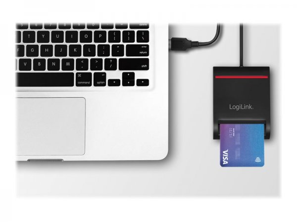 LogiLink CR0047 USB 2.0 Smart ID Card - Card-Reader