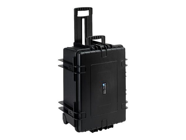 B&W International B&W Cases 6800/B/SI - Custodia trolley - Polipropilene (PP) - 8,12 kg - Nero