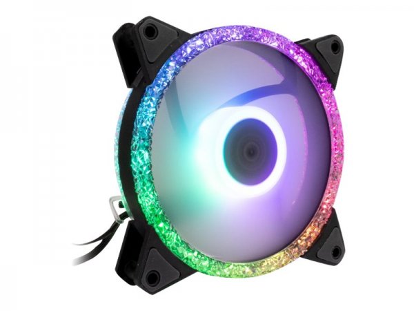 Inter-Tech Argus Rs-071 Rgb - Gehäuseluefter - 120 mm - Case fan - 22 dB