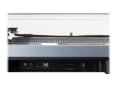 Lenco L3809 Plattenspieler metall L-3809SV - Giradischi