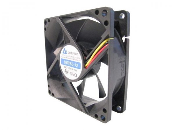 Chieftec AF-0825PWM - Ventilatore - 35 dB - Nero