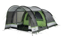 High Peak Brixen 4.0 - Campeggio - Tenda a tunnel - 4 persona(e) - Verde - Grigio chiaro