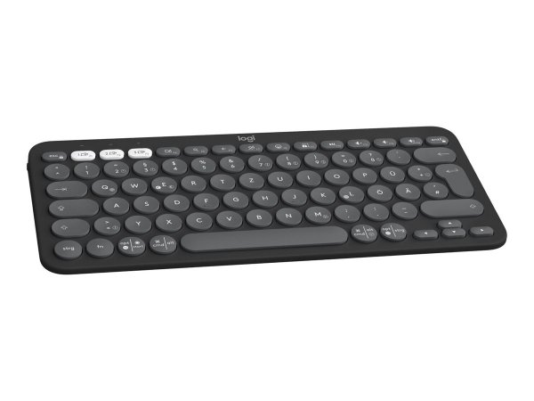 Logitech Pebble Keys 2 K380s Tonal GRAPHITE UK BT - Tastiera - QWERTY