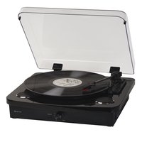 Inter Sales Denver VPL-230B - Semiautomatico - Nero - Plastica - Legno - 33 1/3,45,78 Giri/min - 33