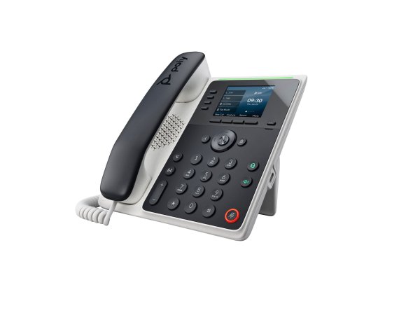Poly HP Poly Telefono IP Poly Edge E220 abilitato per PoE - IP Phone - Nero - Cornetta cablata - 4 l