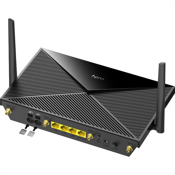 CUDY Router P5 Wi-Fi 6 Switch - Router - WLAN