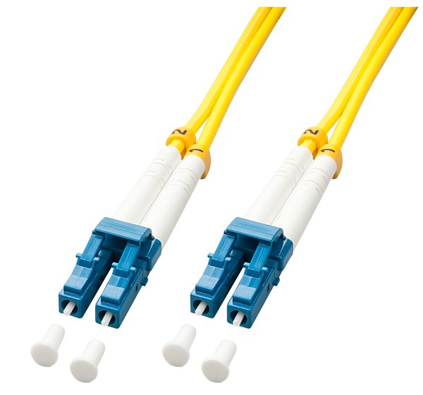 Lindy LWL-Duplexkabel LC/LC OS2 9/Singlemode - Cavo - Rete