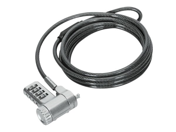 Hyper Targus ASP96RGL - 2 m - Blocco di combinazione - Acciaio galvanizzato - Argento