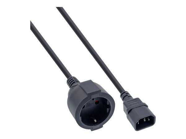 InLine Bulk Pack 30pz. - Cavo adattatore di rete - da IEC C14 alla presa UPS - 1m