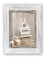 Zep SY1281 - Cornice per foto singola - Bianco - Tavolo - Parete - 20 x 25 cm - Rettangolare