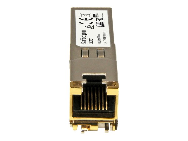 StarTech.com Cisco GLC-T Compatibile Ricetrasmettitore SFP - 1000BASE-T - Rame - 1000 Mbit/s - SFP -