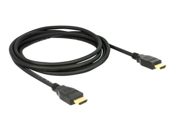Delock 84714 - 2 m - HDMI tipo A (Standard) - HDMI tipo A (Standard) - 4096 x 2160 Pixel - 18 Gbit/s