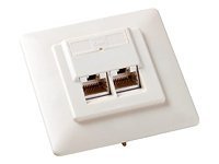 Equip 125722 - RJ-45 - 5e - Bianco - ABS sintetico - -40 - 80 °C - 80 mm