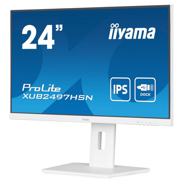 Iiyama ProLite XUB2497HSN-W2 24 IPS - Schermo piatto (tft/lcd) - 60,5 cm