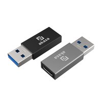 Akasa AK-CBUB61-KT02 - USB Type-A - USB Type-C - Nero - Grigio