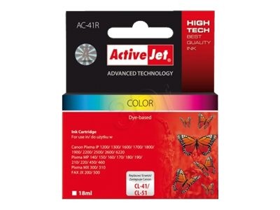 Activejet for Canon CL-41/CL-51